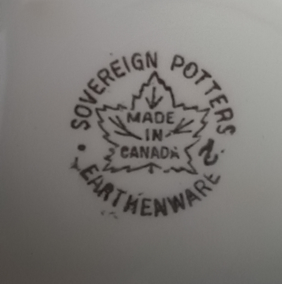 Vintage 1953 Sovereign Potters of Canada Queen Elizabeth Coronation Saucer - Picture 3 of 8